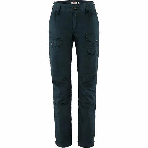 Fjällräven Women Vidda Pro Hiking Pants Dark Navy PH235965 Philippines